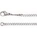 3.2 mm Stainless Steel Diamond-Cut Curb Chain