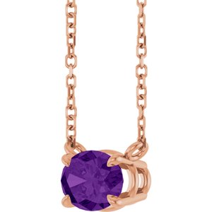 Solitaire Necklace