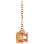 Solitaire Necklace