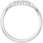 Accented Engagement Ring or Band