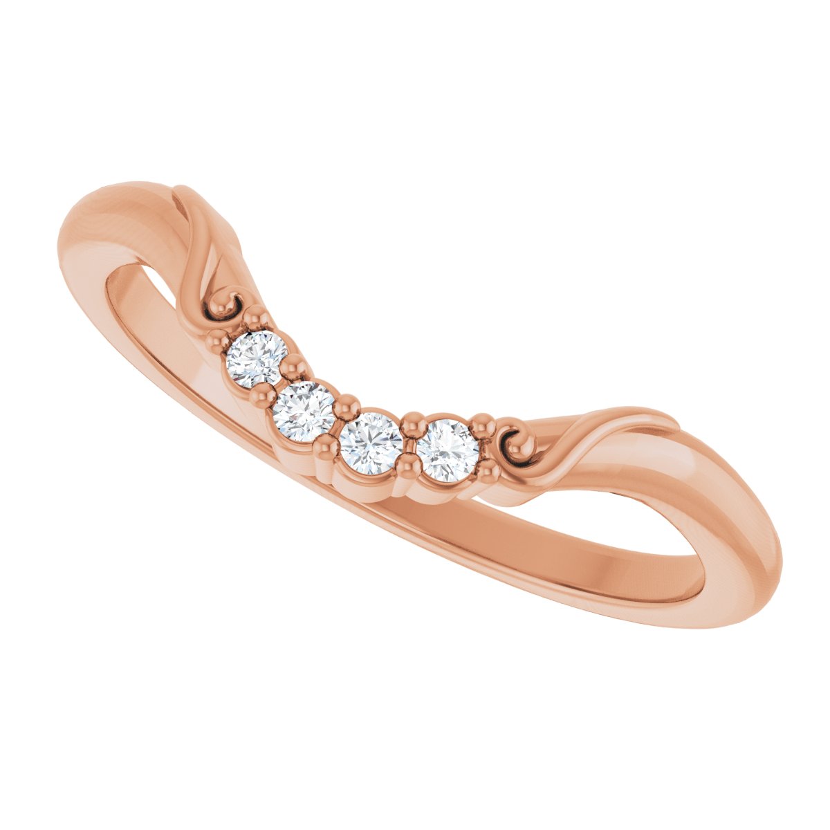 Accented Engagement Ring or Band