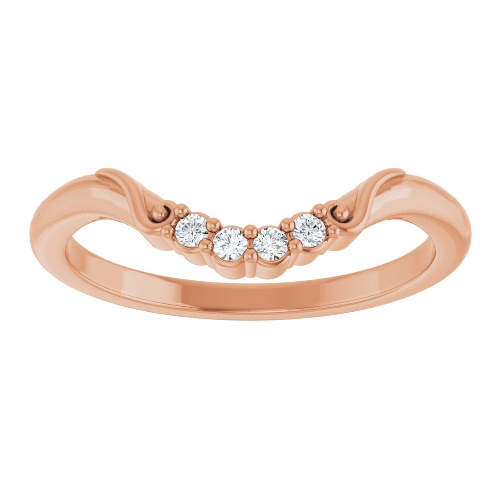 Accented Engagement Ring or Band