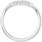 Accented Engagement Ring or Band