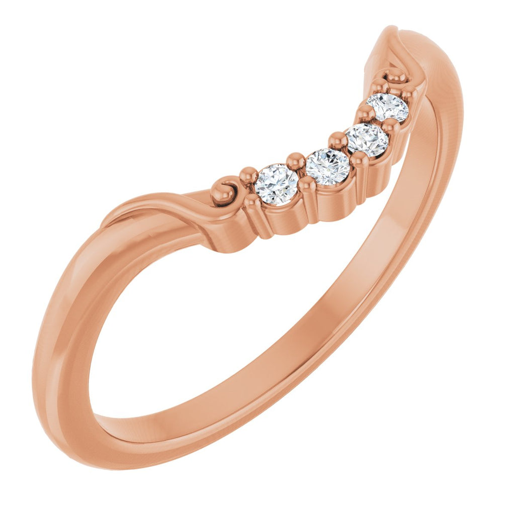 Accented Engagement Ring or Band