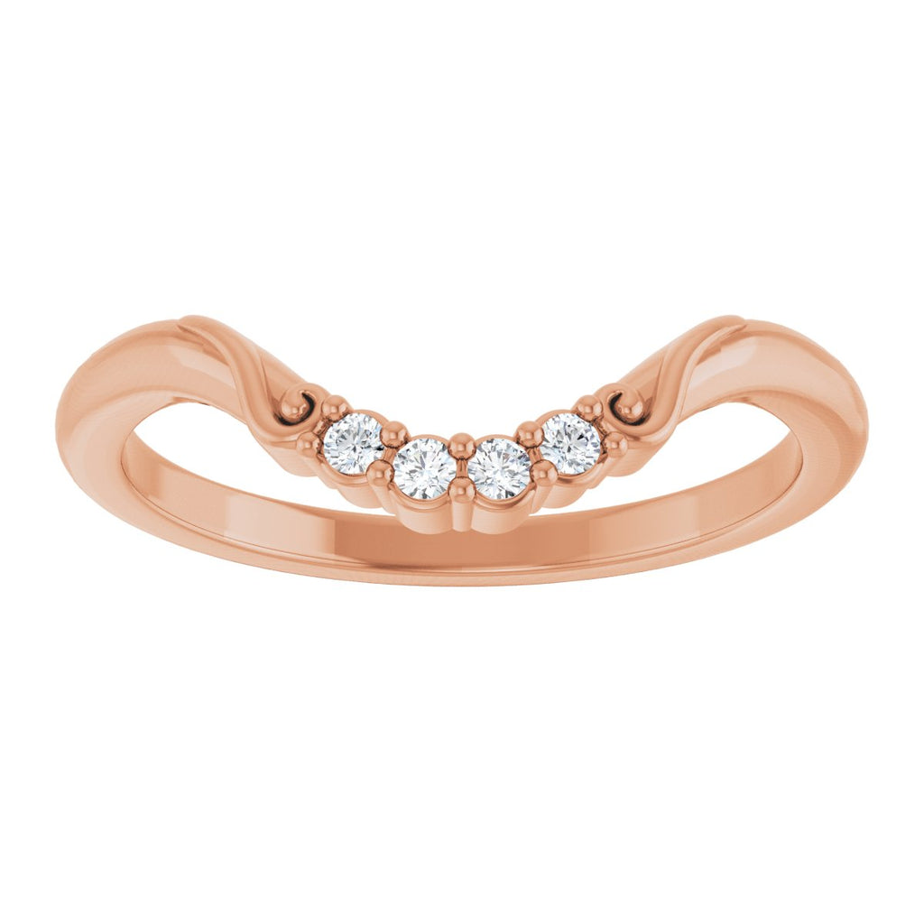 Accented Engagement Ring or Band