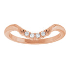 Accented Engagement Ring or Band