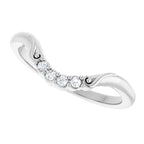 Accented Engagement Ring or Band