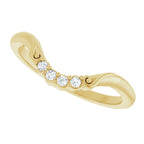 Accented Engagement Ring or Band
