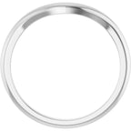 Claw-Prong Three-Stone Engagement Ring or Band