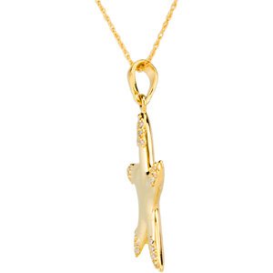 Accented Starfish Necklace
