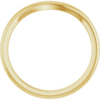 Claw-Prong Three-Stone Engagement Ring or Band