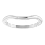 Claw-Prong Three-Stone Engagement Ring or Band