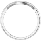 Claw-Prong Three-Stone Engagement Ring or Band