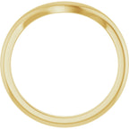 Claw-Prong Three-Stone Engagement Ring or Band