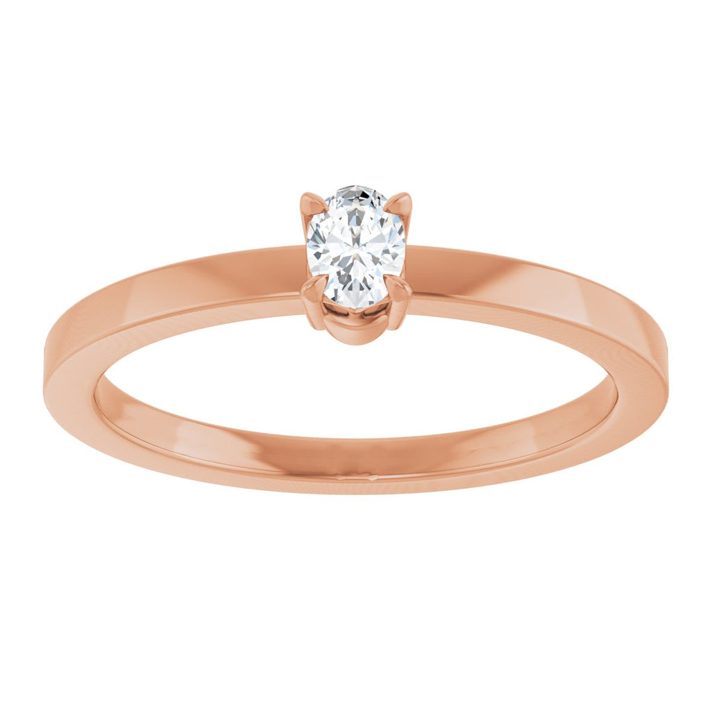 Claw-Prong Solitaire Ring