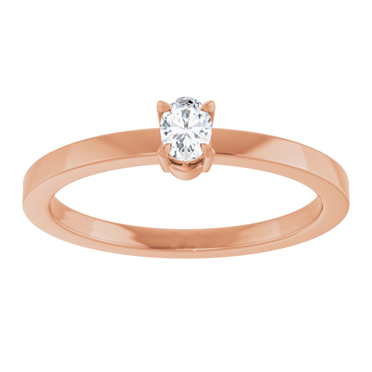 Claw-Prong Solitaire Ring