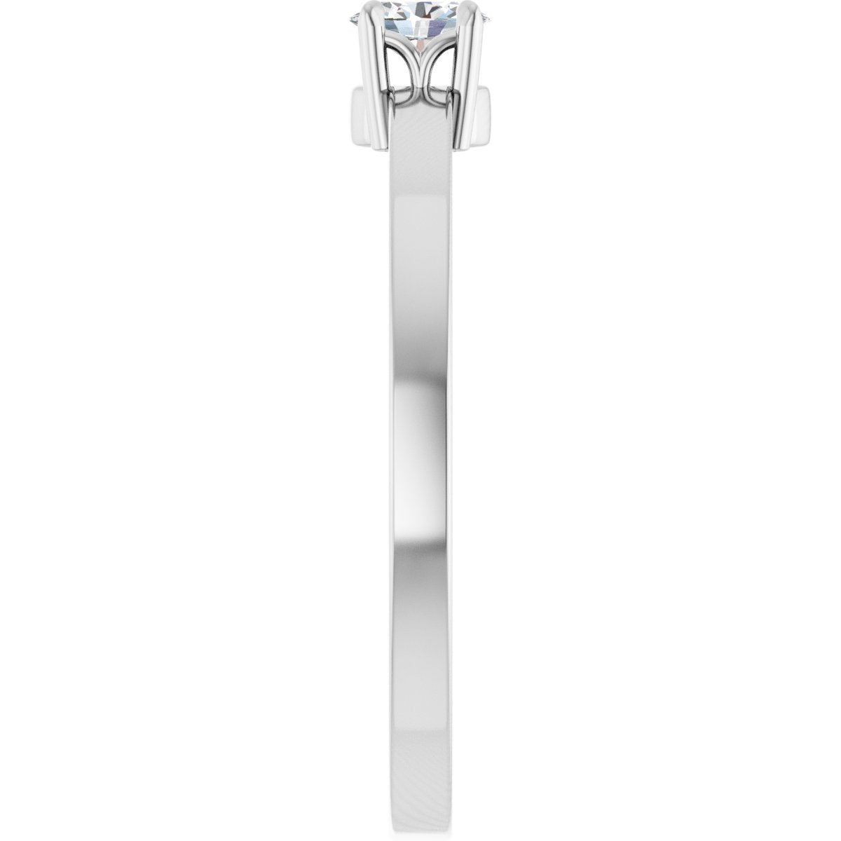 Claw-Prong Solitaire Ring