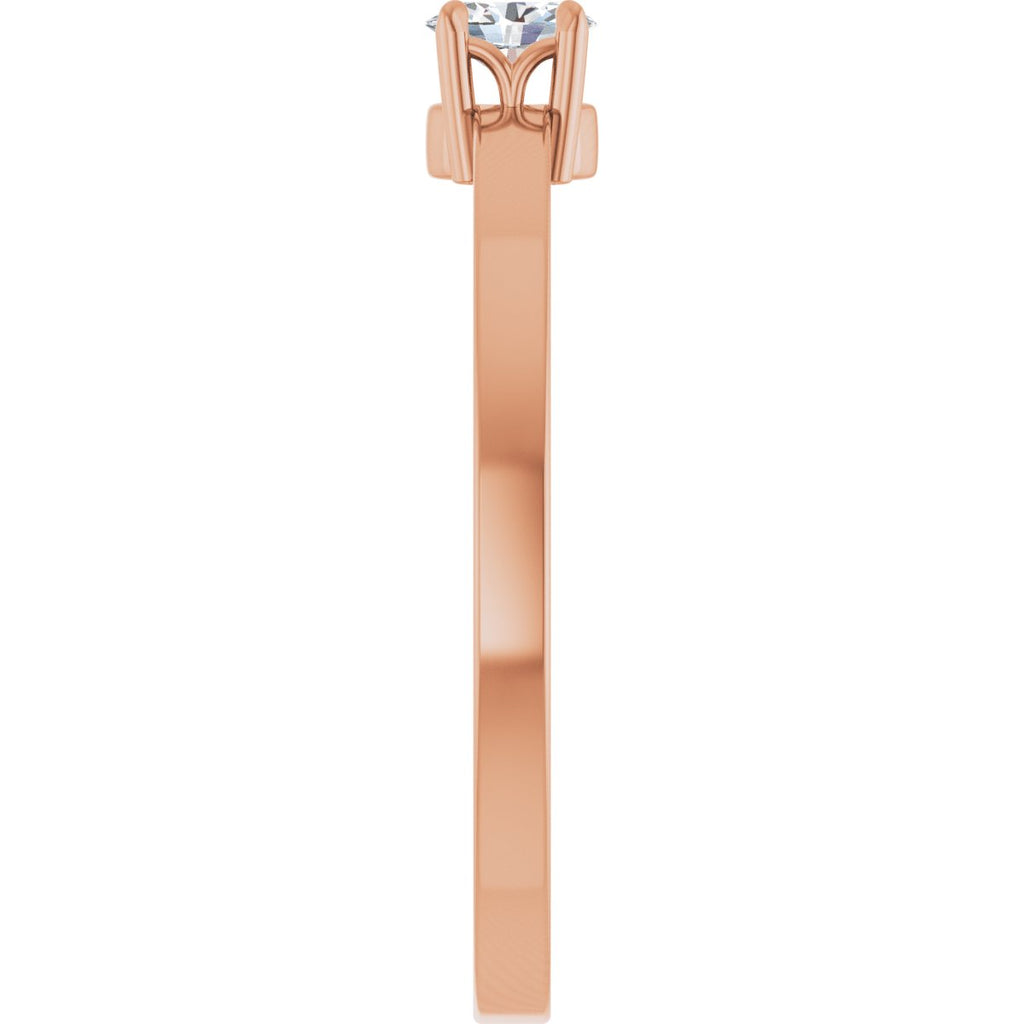 Claw-Prong Solitaire Ring