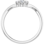 Accented Engagement Ring or Band