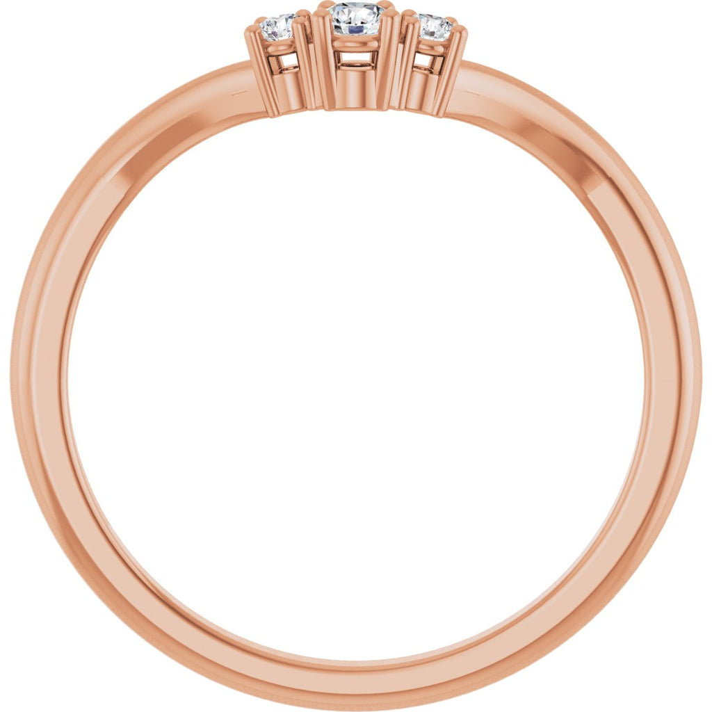 Accented Engagement Ring or Band