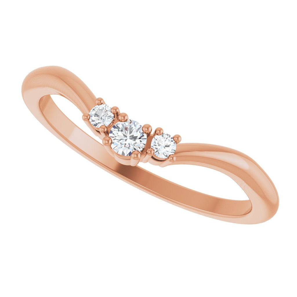 Accented Engagement Ring or Band