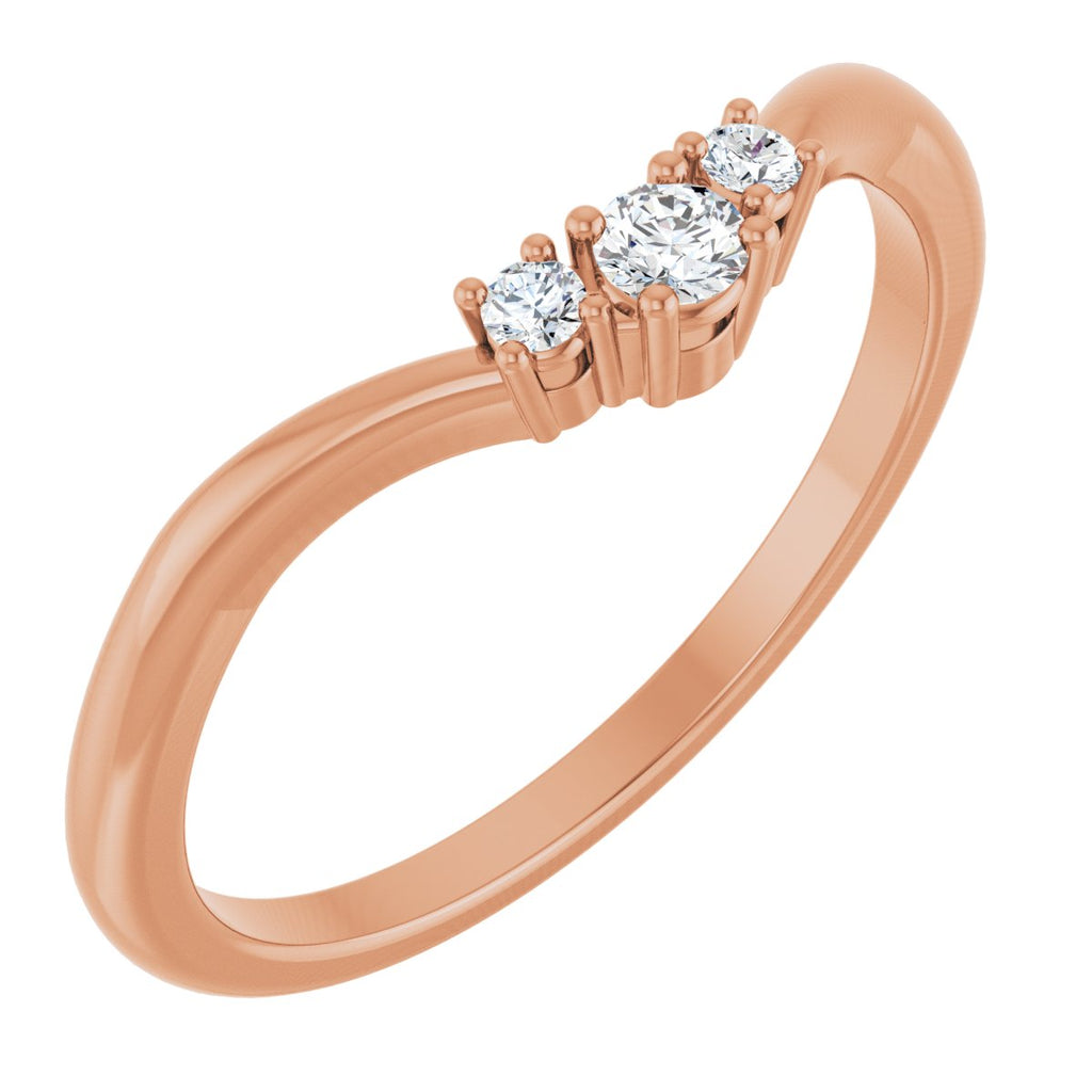 Accented Engagement Ring or Band