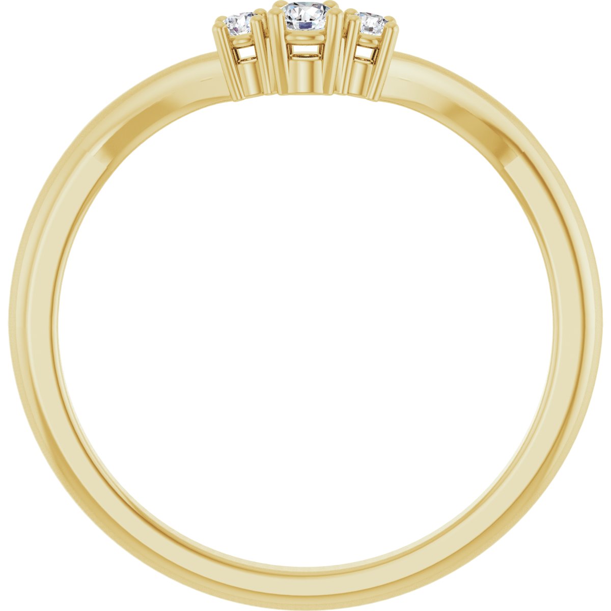 Accented Engagement Ring or Band