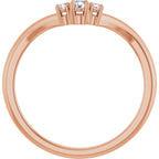 Accented Engagement Ring or Band