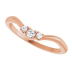 Accented Engagement Ring or Band