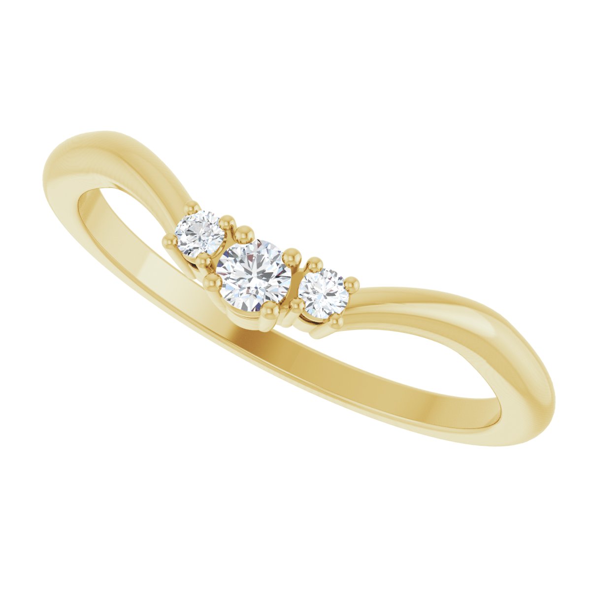 Accented Engagement Ring or Band