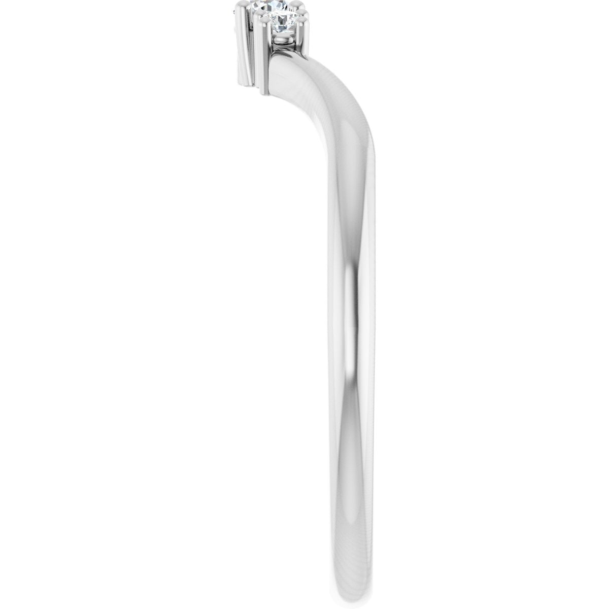 Accented Engagement Ring or Band
