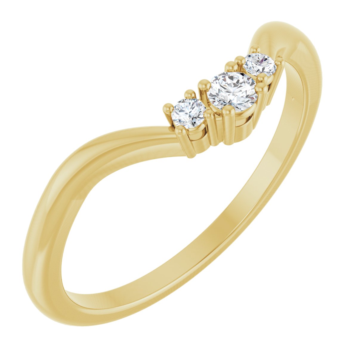 Accented Engagement Ring or Band