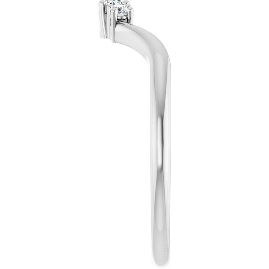 Accented Engagement Ring or Band