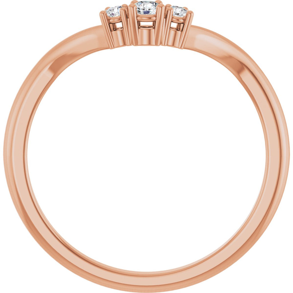 Accented Engagement Ring or Band