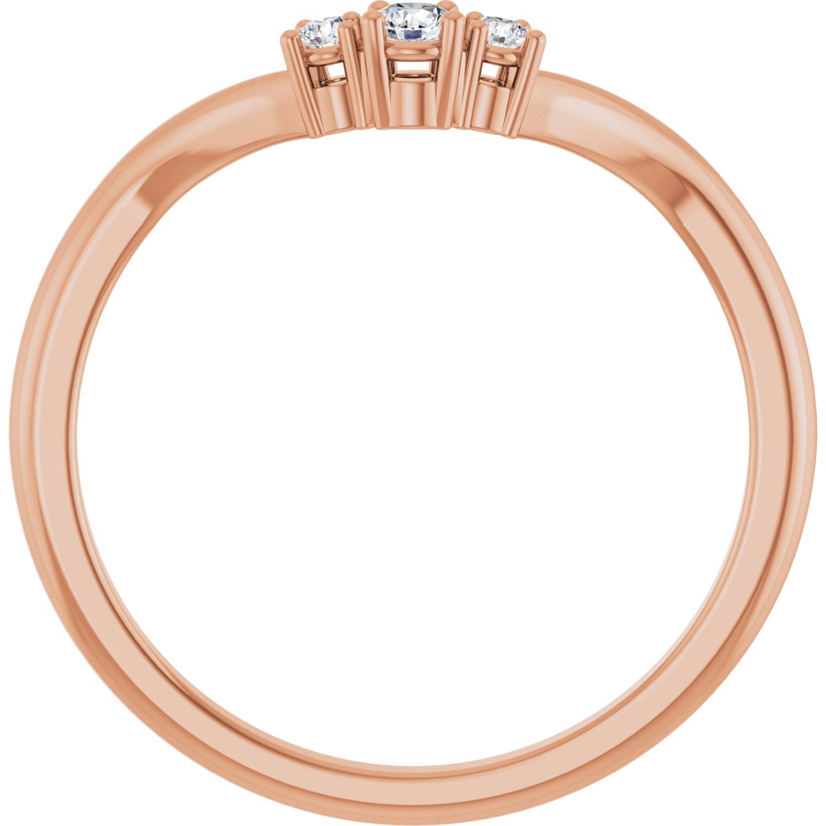 Accented Engagement Ring or Band