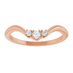 Accented Engagement Ring or Band