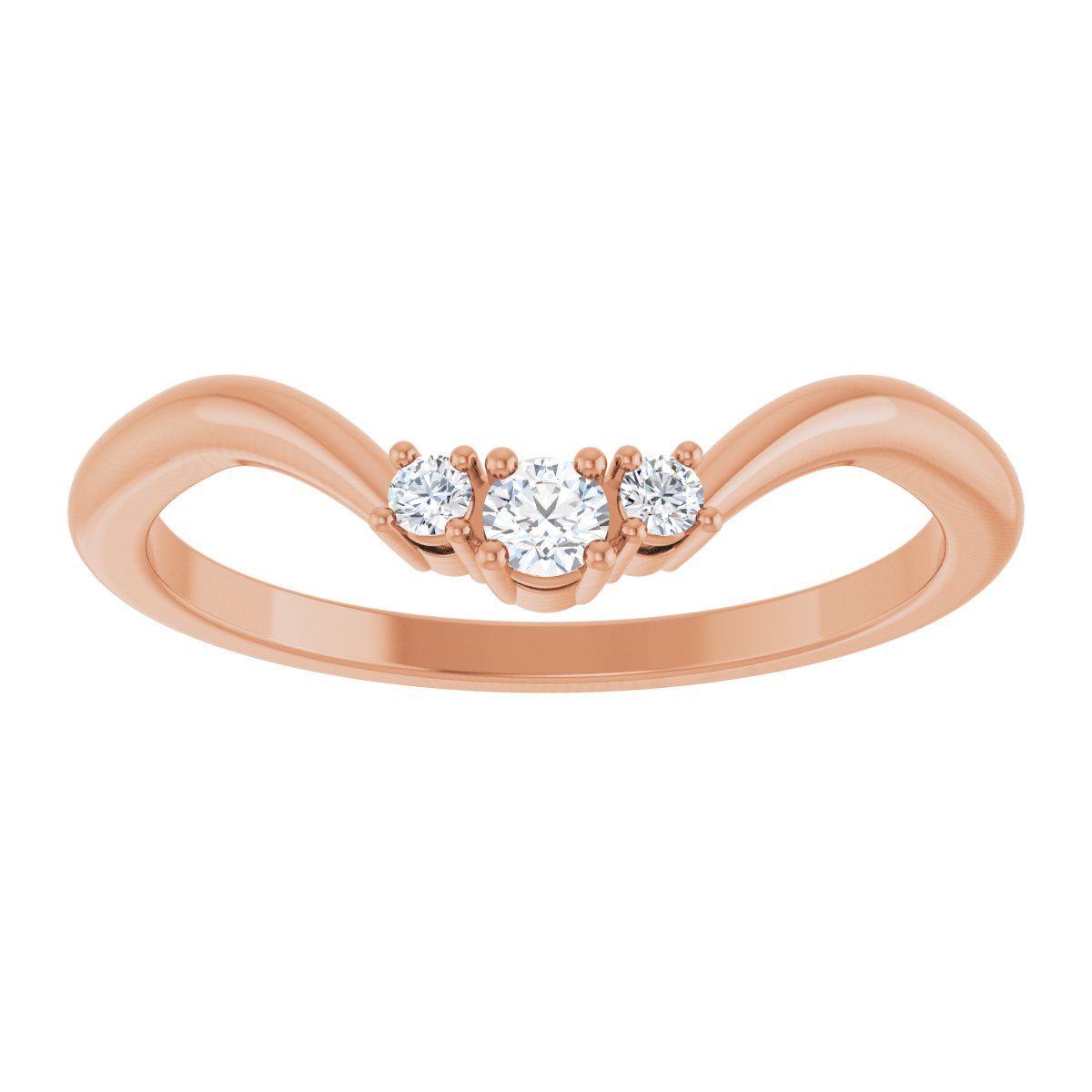 Accented Engagement Ring or Band