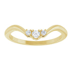 Accented Engagement Ring or Band