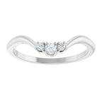 Accented Engagement Ring or Band