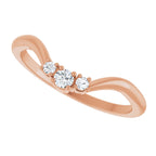 Accented Engagement Ring or Band