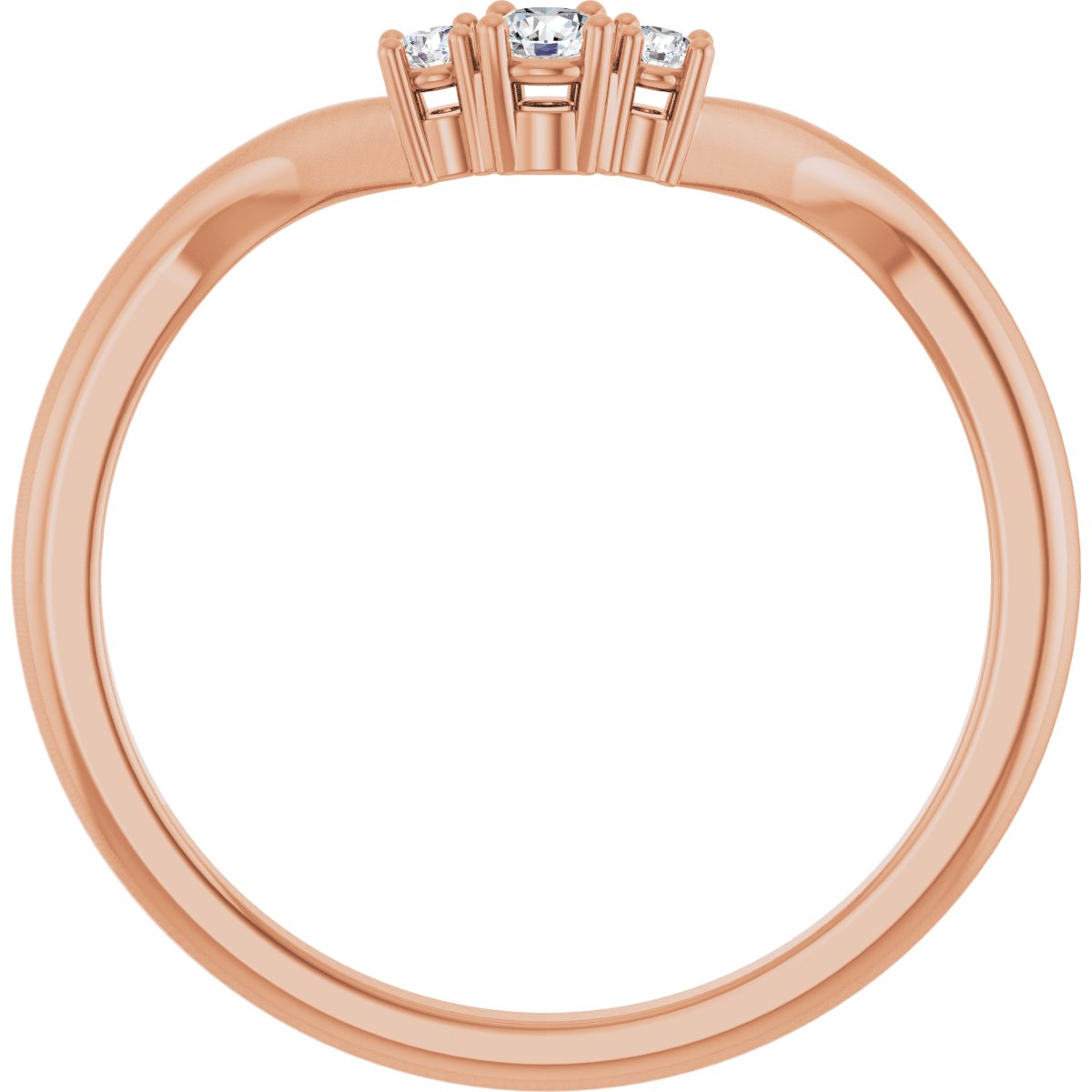 Accented Engagement Ring or Band