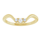 Accented Engagement Ring or Band