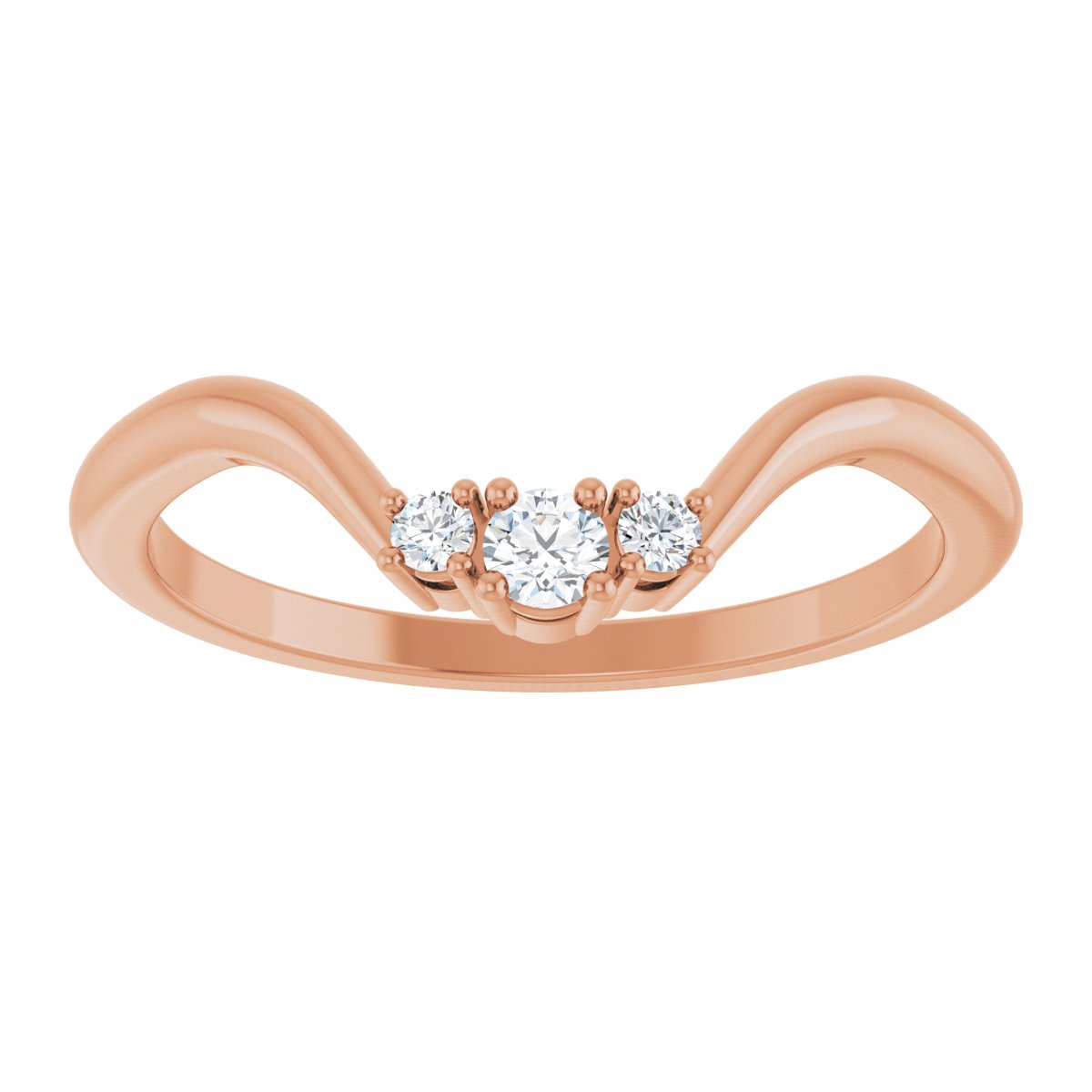 Accented Engagement Ring or Band