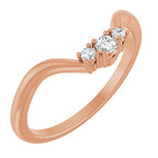 Accented Engagement Ring or Band