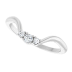 Accented Engagement Ring or Band