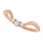 Accented Engagement Ring or Band