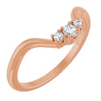 Accented Engagement Ring or Band