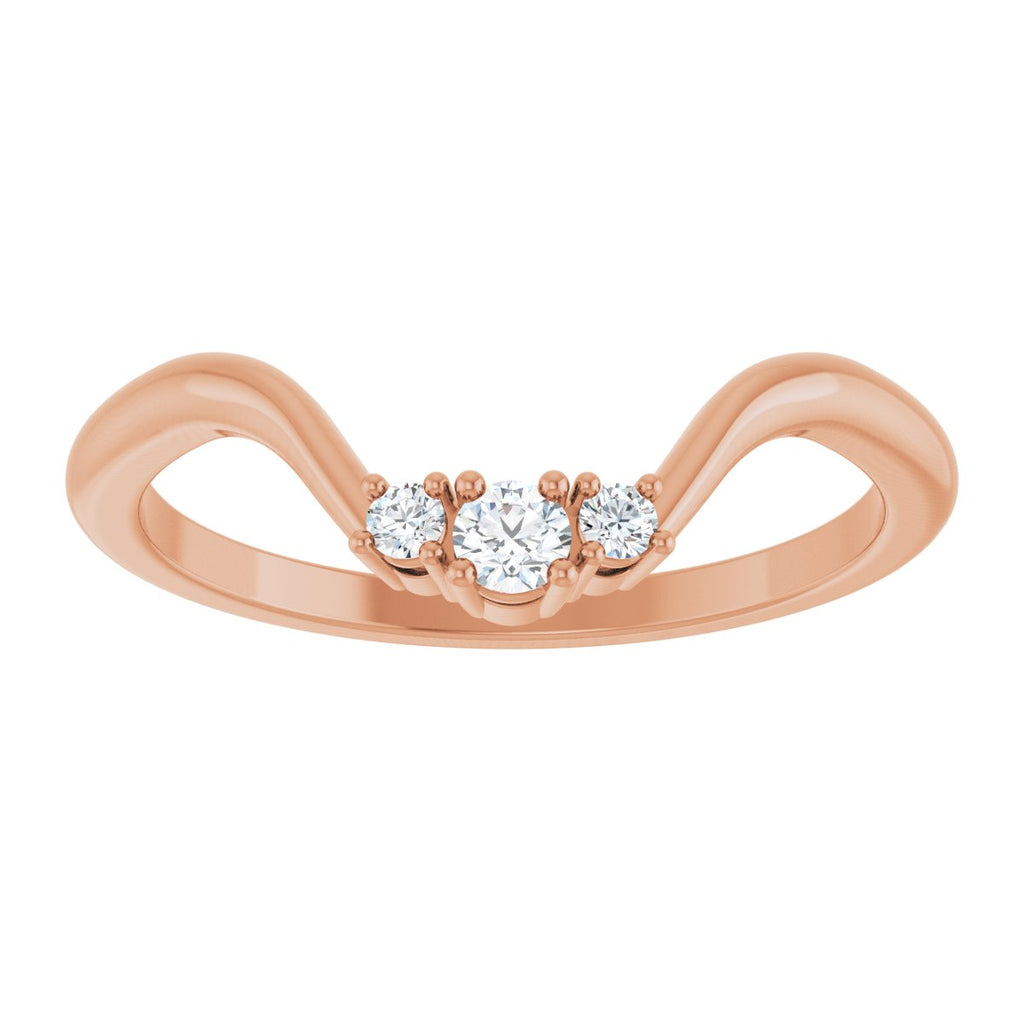 Accented Engagement Ring or Band
