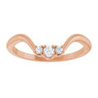 Accented Engagement Ring or Band