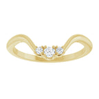 Accented Engagement Ring or Band